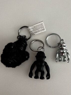 Kipling Gorilla Keychain Set - Fun Monkey Bag Charms